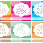 Get Well Soon Scrapbook Vector Cards 89197 Vector Art At Vecteezy Intended For Get Well Card Template