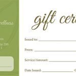 Gift Certificates | Infinity Massage & Wellness Throughout Massage Gift Certificate Template Free Printable
