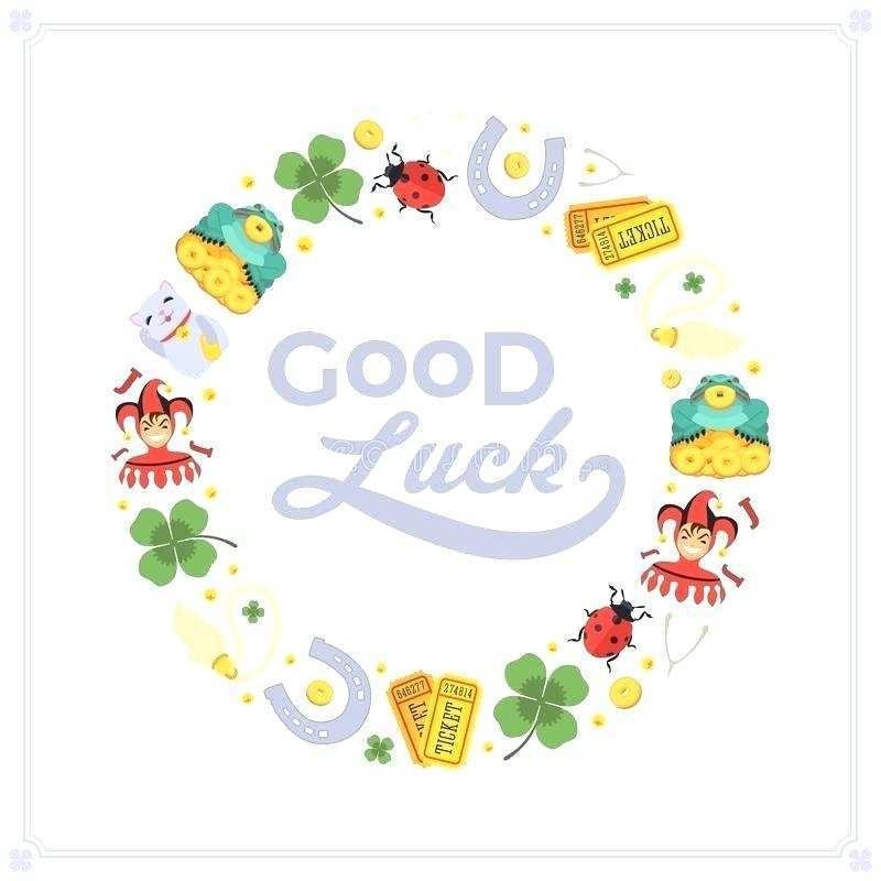Good Luck Card Template Free - Cards Design Templates For Good Luck Card Templates