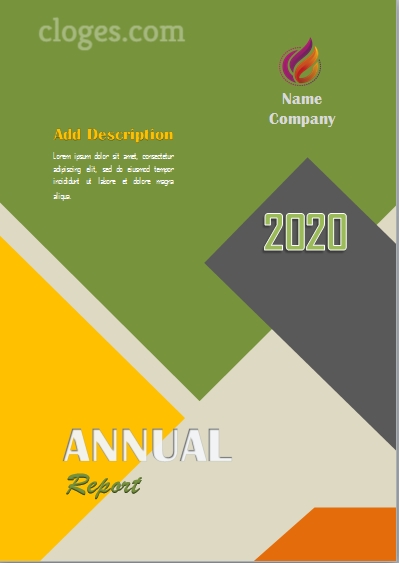 Green Report Cover Page Template Microsoft Word Regarding Cover Page Of Report Template In Word