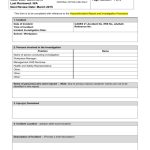 Hazard/Incident Investigation Template Regarding Hazard Incident Report Form Template