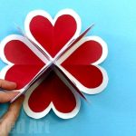 Heart Pop Up Valentine Card – Red Ted Art – Easy Kids Crafts Pertaining To Pop Out Heart Card Template