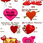 Hearts Printable Valentines – About Family Crafts Inside Valentine Card Template For Kids