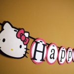 Hello Kitty Birthday Banner Can Be Made In Any Color Inside Hello Kitty Banner Template