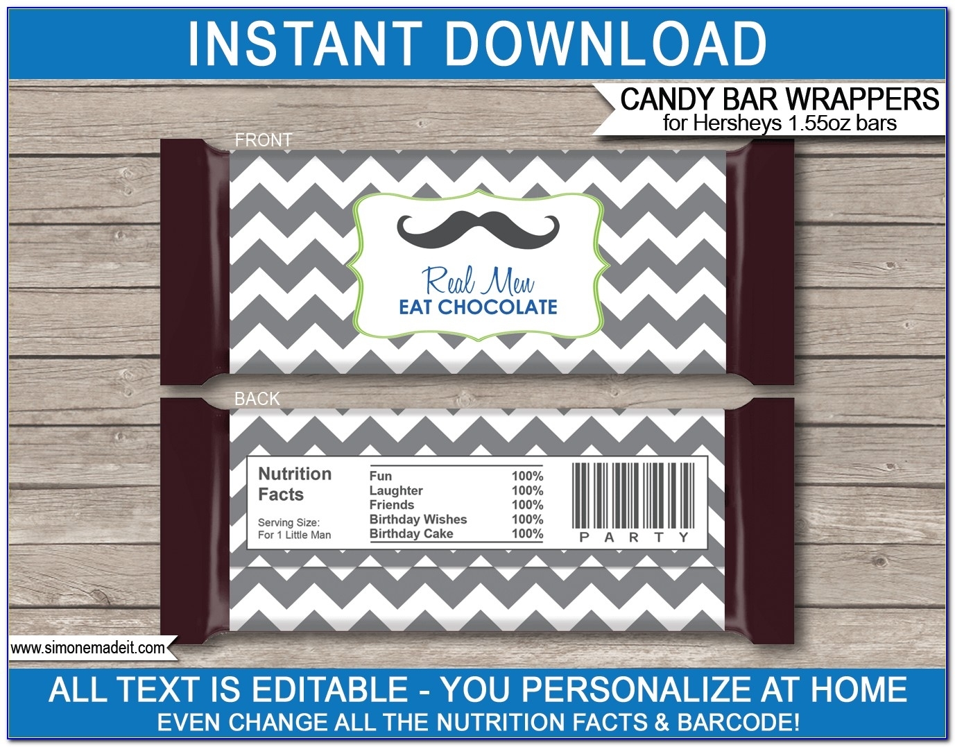 Hershey Bar Wrapper Template Download Within Candy Bar Wrapper Template Microsoft Word