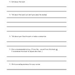 High School Book Report Template With College Book Report Template