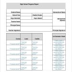 High School Report Card Template Pdf – Cards Design Templates Intended For High School Report Card Template