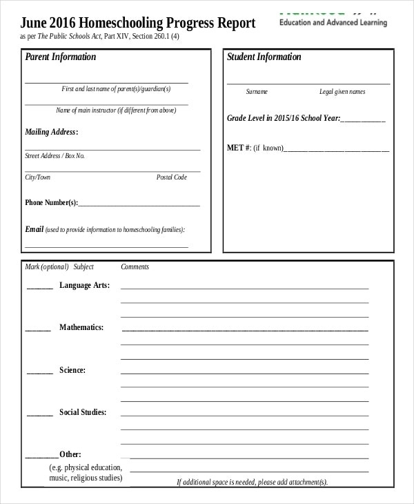 High School Student Report Card Template In High School Student Report Card Template