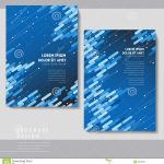 High-Tech Brochure Template Design Stock Vector - Illustration Of with regard to Technical Brochure Template