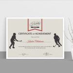 Hockey Certificate – 4 Word, Psd Format Download | Free & Premium Templates Inside Hockey Certificate Templates