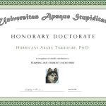 Honorary Doctorate Templates : 11 Free Printable Degree Certificates throughout Doctorate Certificate Template