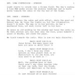 How To Break A Script Down Into A Shot List With Shooting Script Template Word