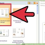 How To Create A Brochure In Microsoft Word 2007 (With Samples) With Regard To Booklet Template Microsoft Word 2007
