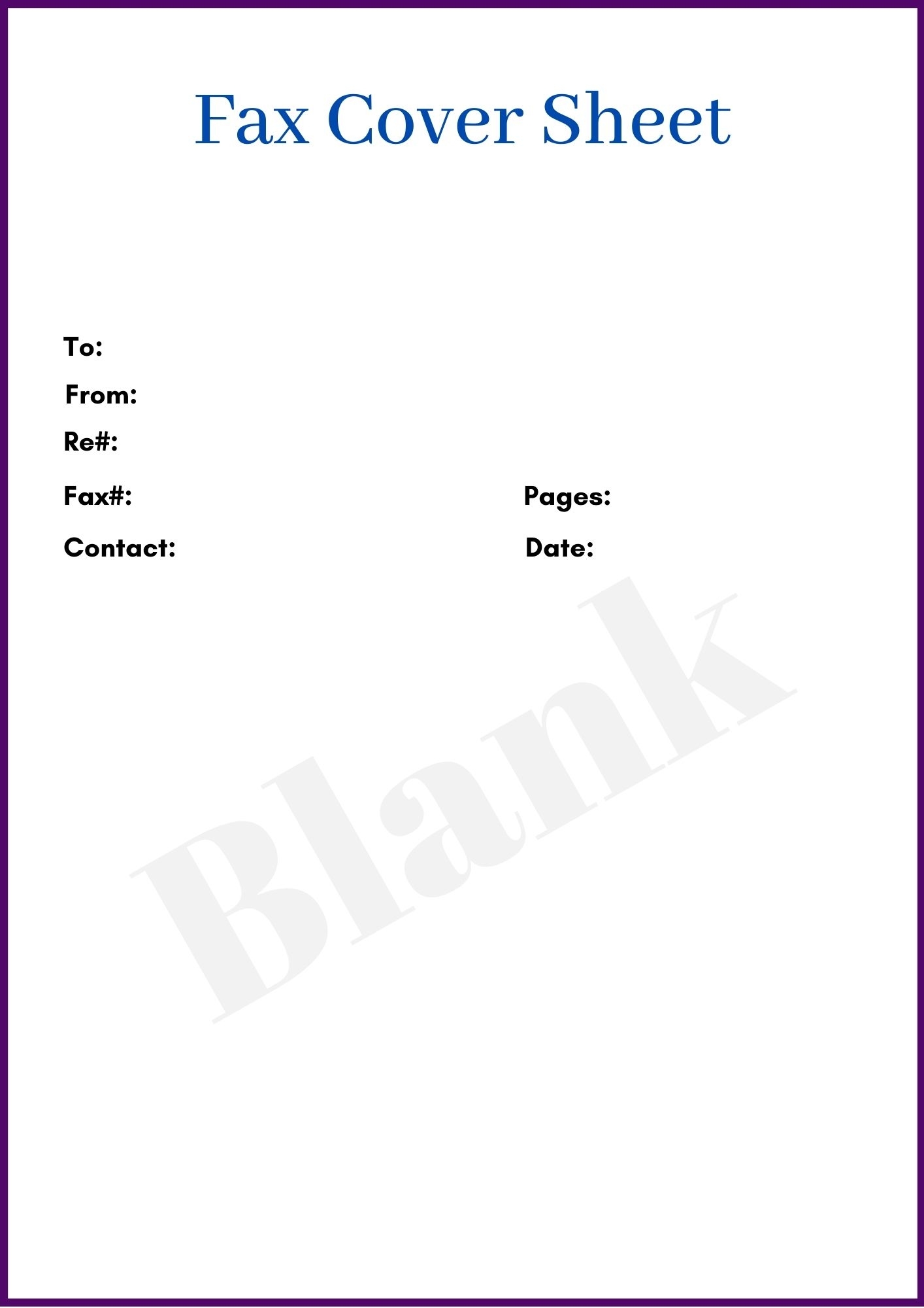 How To Create A Fax Cover Sheet In Word 2010 | Sample Letter For Fax Cover Sheet Template Word 2010