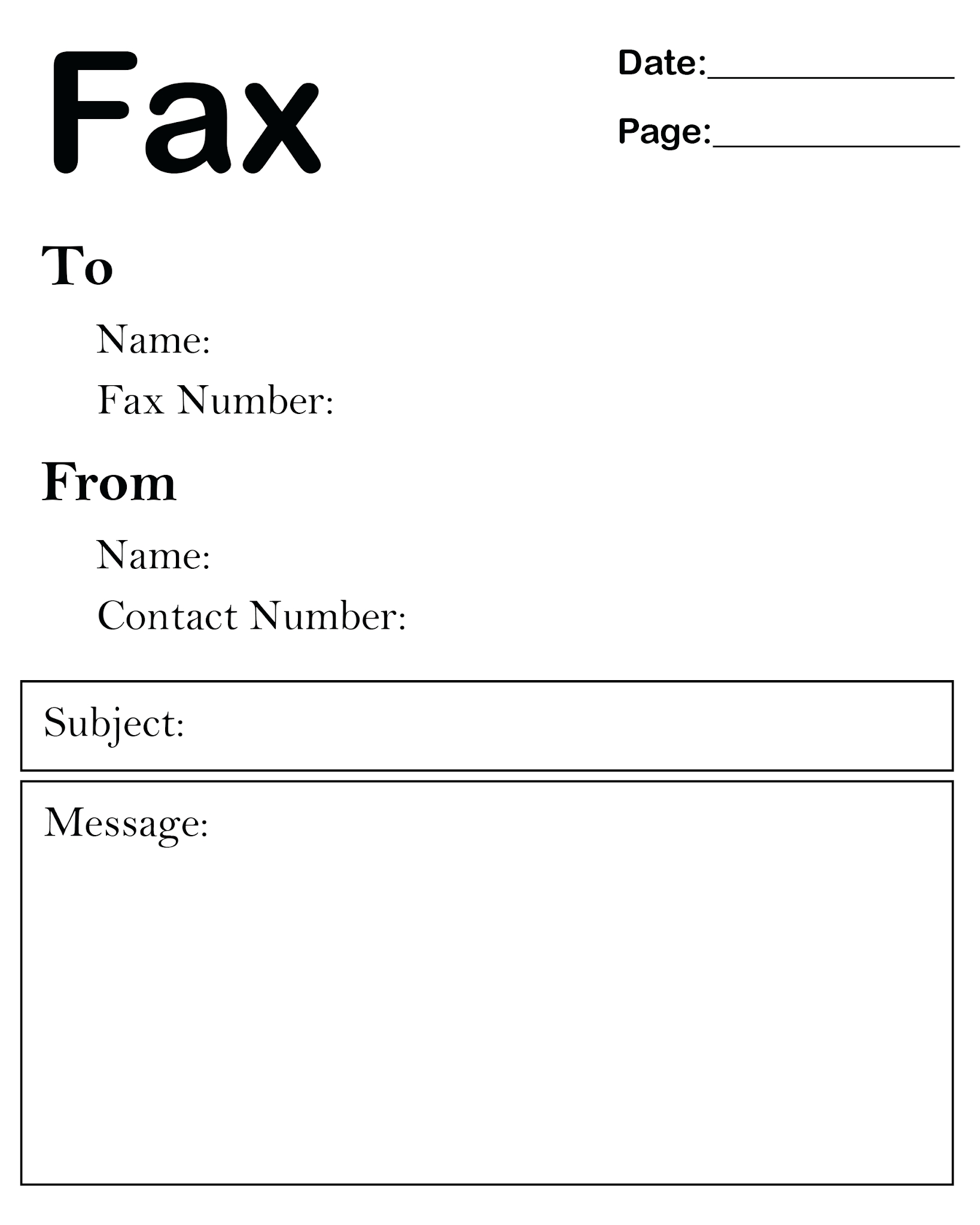 How To Create A Fax Cover Sheet In Word 2010 | Sample Letter Within Fax Template Word 2010