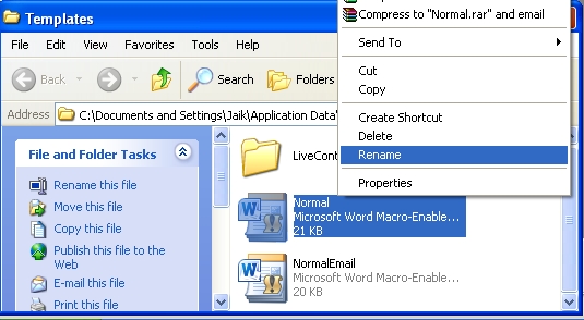 How To Deal With Ms Word Corruption? ~ Ms Office Recovery With Regard To Change The Normal Template In Word 2010