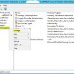 How To Deploy Active Directory Certificate Services On Windows Server Inside Workstation Authentication Certificate Template