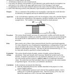 How To Do A Lab Report For Physics Throughout Physics Lab Report Template