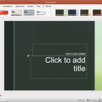 How To Edit A Microsoft Powerpoint Template To Change Its Default Color Inside Powerpoint Default Template