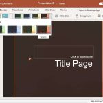 How To Edit A Microsoft Powerpoint Template To Change Its Default Color Regarding How To Change Template In Powerpoint