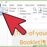 How To Make A Booklet In Word: 12 Steps (With Pictures) – Wikihow For How To Create A Book Template In Word