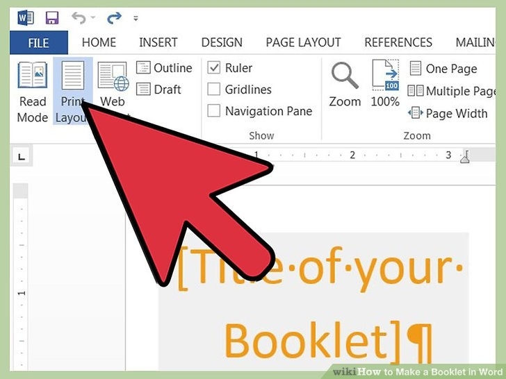 How To Make A Booklet In Word: 12 Steps (With Pictures) – Wikihow For How To Create A Book Template In Word