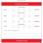How To Make A Restaurant Comment Card - 5 Templates | Free &amp; Premium within Survey Card Template