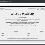 How To Record Share Transactions. With Infodocs – Company Secretarial Intended For Share Certificate Template Companies House