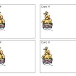 I Love My Classroom: Spring Task Card Templates – Time To Review! Pertaining To Task Card Template