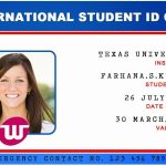 Id Card – Coimbatore – Ph: 97905 47171: International University In Student Information Card Template