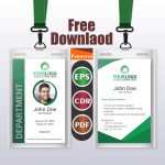 Id Card Template Free Download Cdr | Employee Id Card Template Free Intended For Template For Id Card Free Download