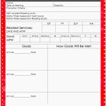 Iep At A Glance Throughout Blank Iep Template