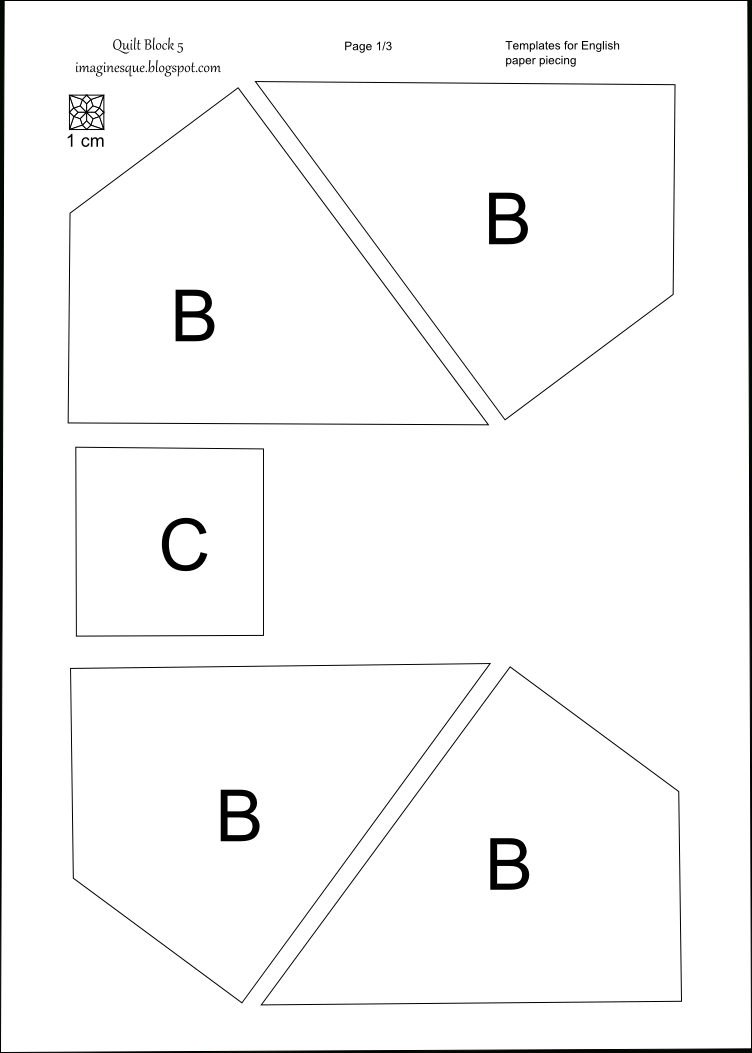 Imaginesque: Quilt Block 5: Pattern And Templates Inside Blank Pattern Block Templates