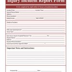 Incident Report Template In Word And Pdf Formats Pertaining To It Incident Report Template