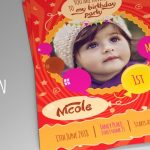 Indesign Templates Indesign Templates: Kids Birthday Invitation Psd Vol. 2 within Birthday Card Template Indesign