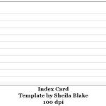 Index Card Word Template 3X5 – Cards Design Templates With Regard To 3X5 Note Card Template For Word