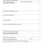 Injury Accident Report Form Template | Qualads Intended For Incident Report Form Template Word