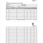 Inspection Report Examples – 50+ In Pdf | Ms Word | Pages | Google Docs Pertaining To Monthly Health And Safety Report Template