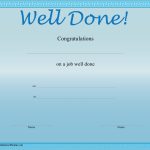 Job Well Done Certificate Template Download Printable Pdf | Templateroller With Good Job Certificate Template