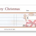Jumbo Christmas Gift Cheques – The Home Of Big Presentation Cheques Throughout Fun Blank Cheque Template