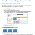 K – 12 Report Card And Progress Reports Available Online Only Via For Powerschool Reports Templates