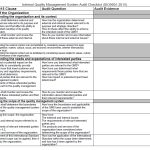 Klauuuudia: Iso 9001 Checklist Template In Iso 9001 Internal Audit Report Template