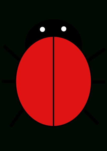 Ladybird | Free Images At Clker – Vector Clip Art Online, Royalty Regarding Blank Ladybug Template