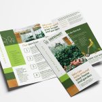 Landscaper Tri Fold Brochure Template – Psd, Ai & Vector – Brandpacks Inside Tri Fold Brochure Ai Template