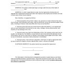 Legal Agreement Contract – Free Printable Documents Inside Blank Legal Document Template