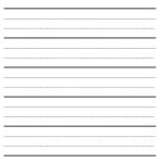 Letter Tracing Worksheets (Letters U – Z) Pertaining To Blank Letter Writing Template For Kids