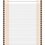 Lined Paper Template | Free Word Templates Throughout Microsoft Word Lined Paper Template