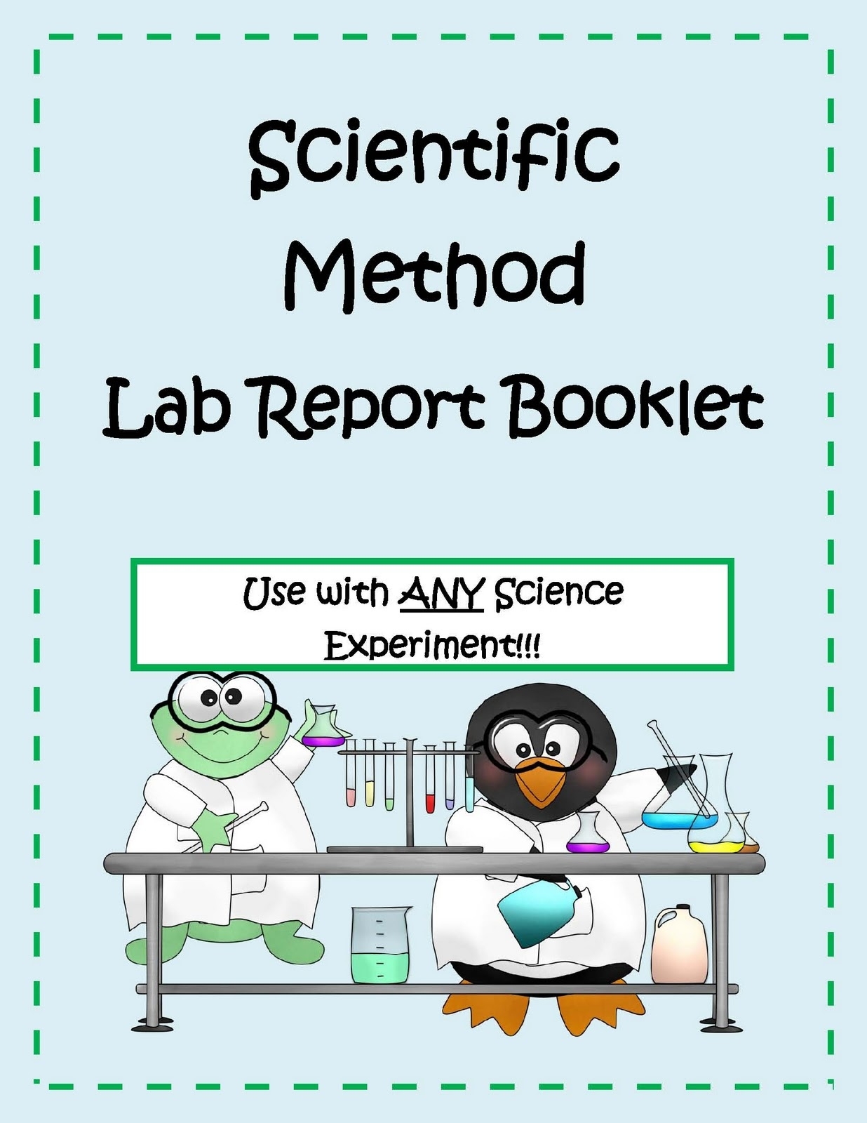 Little Miss Middle School: Scientific Method Lab Report Booklet! Inside Lab Report Template Middle School