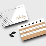 Loyalty Card Design Tan And White Template Punch Card | Etsy Inside Loyalty Card Design Template