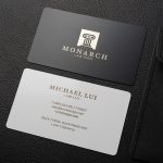 Luxury Metal Law Firm Free Black And White Business Card Template – Monarch For Legal Business Cards Templates Free